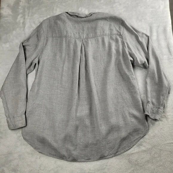 Gray Grayson Women Button Down Shirt - Picture 11 of 12